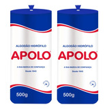 Algodão Apolo 500g Hidrofilo 02 Rolos 