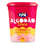 Algodão Doce Fini Sabor Morango Pote 35g