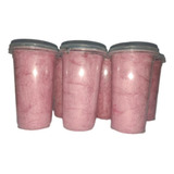 Algodão Doce Rosa Pote 20g C 6 Unid Buschlebuschle Alimentos S a Algodão Doce No Copo