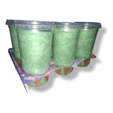 Algodão Doce Verde Pote 20g C 6 Unid Buschle