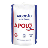 Algodão Hidrofilo Apolo Rolo 500g   Kit C 10un