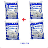 Algodão Impermeável Hidrófobo Ouvidos De Cães E Gatos 2 Kg