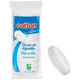 Algodão Redondo Disco 37g Limpeza Facial Cotton Line