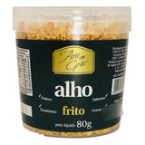 Alho Frito Puro Pote 80g Alta Qualidade Envio Imediato