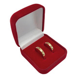 Aliança De Ouro 3 5 Gramas par 4mm nf e Certif 18k 