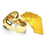Aliança Ouro Laminado 18k Peso 10 Gramas P Confecção 12x