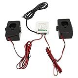 Alicate Amperímetro Monofásico Controle De Aplicativo Móvel 90 250VAC Monitor De Eletricidade WiFi 35MM Montagem Em Trilho DIN 2 4 GHz Antena Integrada Para Fotovoltaico Solar