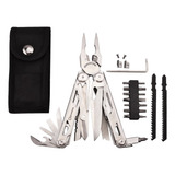 Alicate Canivete Multitool 21 Em 1 Daicamping Dl30 Aço Inox