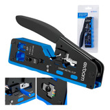 Alicate Cat7 Ez Crimpagem Vazado Rj45 rj11 12 Profissional