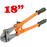 Alicate Corta Vergalhão Marca Lorben 18 Polegadas Com Lâminas De Aço Tratado E Cabo Tubular Antiderrapante Ideal Para Cortar Pinos De Aço Vergalhões Parafusos E Materiais Resistentes