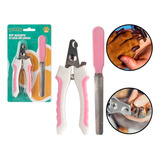 Alicate Corte De Unhas Pet Cão Gato Lixa Profissional Aço