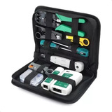 Alicate Crimpar Cabo De Rede Rj45 Testador E Acessórios