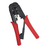 Alicate Crimpar Cabo Rede C Catraca Rj11 Rj12 Rj45 Ht 568r