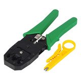 Alicate Crimpar Corte Cabo De Rede Rj11 Rj12 Rj45 Decapador