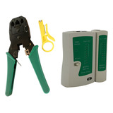 Alicate Crimpar Decapar Rj45 Rj11 Rj12 Testador Cabo Rede