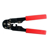 Alicate Crimpar Montar Rj 45 Crimpador Fios Cabo Rede Cat5 6