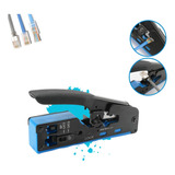 Alicate Crimpar Rj45 Vazado Rj11 Cat5