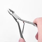 Alicate De Aço Inoxidável Cortador De Unhas Ferrame Manicure