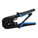 Alicate De Crimpar Rj11 Rj12 E Rj45 Com Catraca