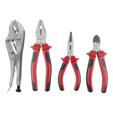 Alicate De Pressão Corte Bico Universal Kit Gedore 8 Pol