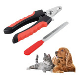 Alicate De Unha Cortador Cães Gatos Cachorro 11 5 Cm Lixa