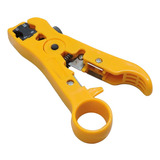 Alicate Decapador Universal De Cabos Utp Stp Amarelo Ht 310