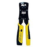 Alicate Para Crimpar Com Catraca E Testador Cabo RJ45 RJ11 RJ12 HIKARI HK 305