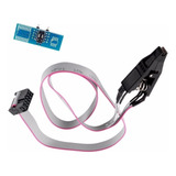 Alicate Pinça Clip Soic8 Sop8 Jacaré reforçado Tl866 Ch341a