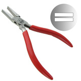 Alicate Precisão 130mm Chato Segunda Linha Ourives Relojoeir