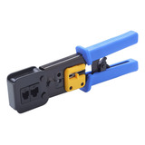 Alicate Profissional Crimpar Rj45 Rj12 Rj11 Cabo De Rede Ddr