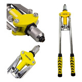 Alicate Rebitador Manual Profissional Tipo Alavanca 17 Pol