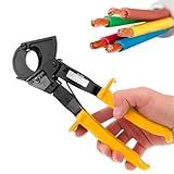 Alicate Tesoura Corta Fios Até 240mm Com Catraca Regulável