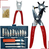 Alicate Vazador 9 Furador Ilhoses Estilete Precisão Kit 3