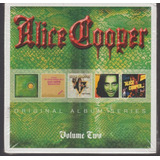 Alice Cooper Box 5 Cd s Original Album Series 2 Lacrado