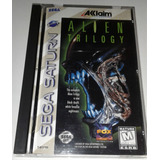 Alien Trilogy Americano Original Completo Sega Saturn