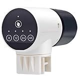 Alimentador Automático Para Aquário Alimentador Para Aquário Distribuidor De Alimentos Para Tanque De Alimentação De Precisão Alimentador De Férias De Peixes 3 Velocidades Dispensador De Tanque D