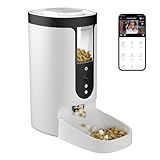 Alimentador Automático Para Cães Com Câmera Alimentador De Vídeo HD 1080P 2 4G WiFi Para Gatos E Cães Dispensador De Alimentos Secos Para Animais De Estimação Com Controle Por APP