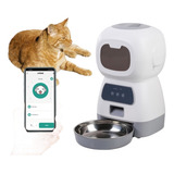 Alimentador Comedouro Automático Cães E Gatos Smart Program