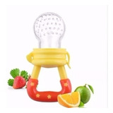Alimentador Frutas Bebê Mordedor Bico Silicone Chupeta