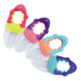 Alimentador Porta Frutinhas Tela Com Tampa Cores Livre Bpa