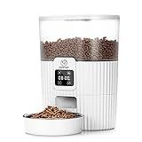 Alimentadores Automáticos Cronometrados Para Gatos Dispensador De 3 5 Litros Para Gatos E Cães Pequenos Controle Quantitativo De Tempo Programável 1 4 Refeições Por Dia