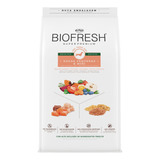 Alimento Biofresh Super Premium Para Cão Adulto De Raça Mini E Pequena Sabor Carne Frutas E Vegetais Em Sacola De 3kg