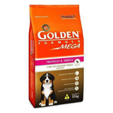 Alimento Golden Premium Especial Formula Mega Para Cão Filhote De Raça Grande Sabor Frango E Arroz Em Sacola De 15kg