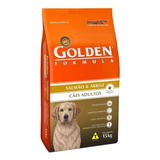 Alimento Golden Premium Especial Formula Para Cão Adulto Todos Os Tamanhos Sabor Salmão E Arroz Em Sacola De 15kg
