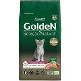 Alimento Golden Premium Especial Seleção Natural Para Gato Desde Cedo Sabor Frango E Arroz Em Sacola De 10 1kg