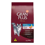 Alimento Gran Plus Castrados Gato Adulto Salmão E Arroz 10kg