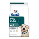 Alimento Hill s Prescription Diet Multi benefit W d Para Cão Adulto Sabor Frango De 3 8 Kg