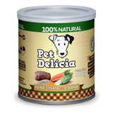 Alimento Pet Delícia Receitas Clássicas Para Cão De Raza Todos Os Tamanhos Sabor Panelinha De Carne De 320 G
