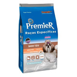 Alimento Premier Super Premium Raças Específicas Shih Tzu Para Cão Adulto De Raça Pequena Sabor Salmão Em Sacola De 2 5kg