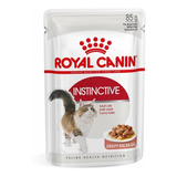 Alimento Royal Canin Feline Health Nutrition Instinctive Para Gato Adulto Sabor Mix Em Saco De 85g